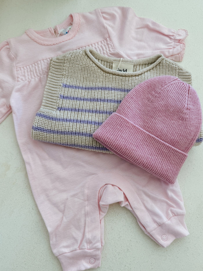 KATOEN JUMPSUIT SOFT PINK