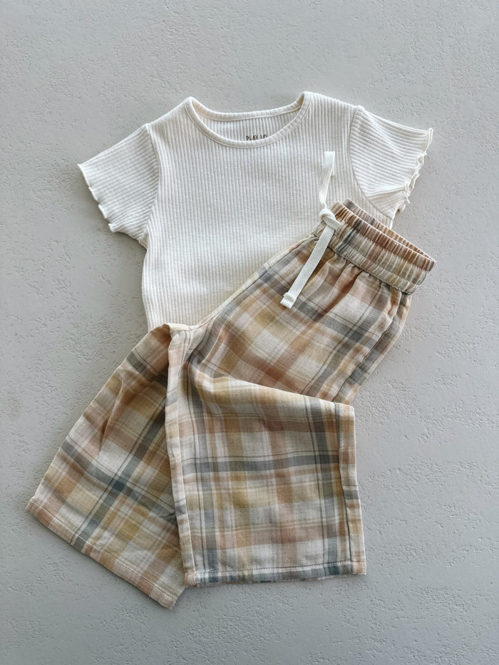 KAYLI SET - PASTEL PLAID