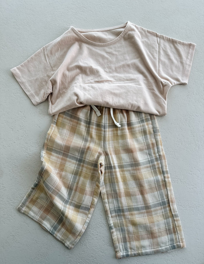 KAYLI SET - PASTEL PLAID