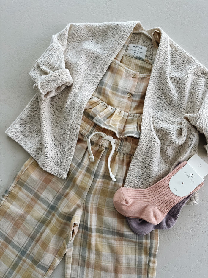 KAYLI SET - PASTEL PLAID