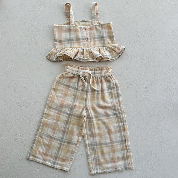 KAYLI SET - PASTEL PLAID