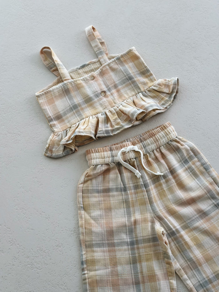 KAYLI SET - PASTEL PLAID