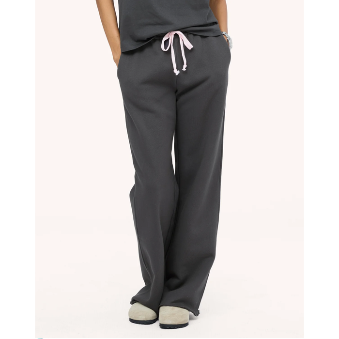 Kerri Rosenthal Weekend Barb Sweatpant in Anthracite