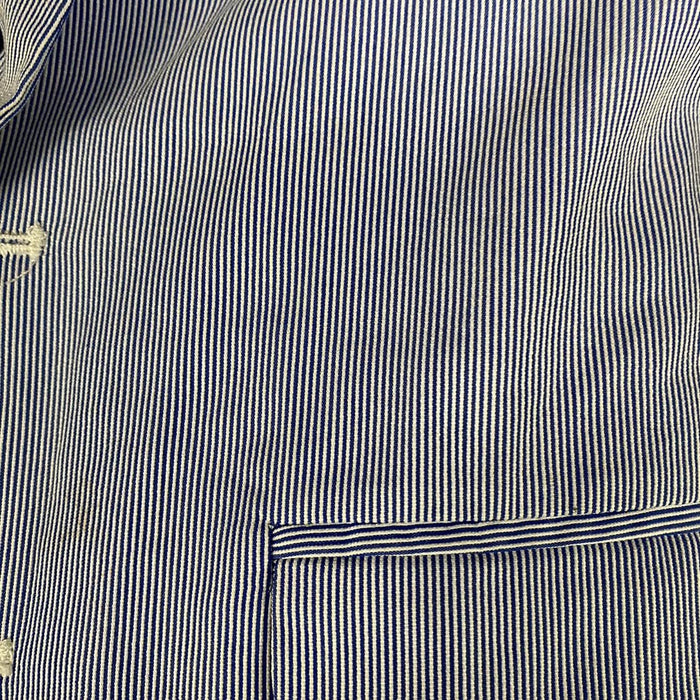 Kids blue and white striped
