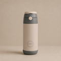 KIDS STRAW BOTTLE - Cream Beige
