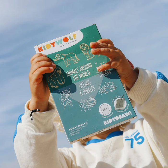 KIDYDRAW-MINI - REFILL - Dieren over de hele wereld en Oceanen & Piraten