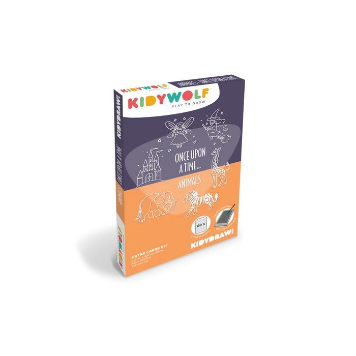 KIDYDRAW-MINI - REFILL - once upon a time/animals