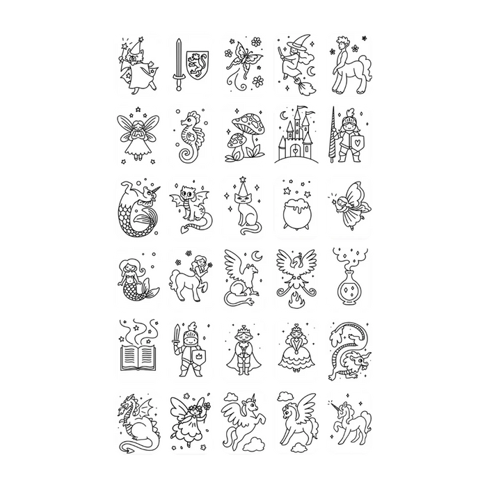 KIDYDRAW-MINI - REFILL - once upon a time/animals