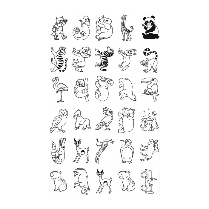 KIDYDRAW-MINI - REFILL - once upon a time/animals
