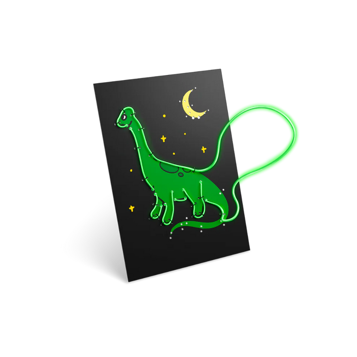 KIDYNEON Creatieve Neon Set – dino's