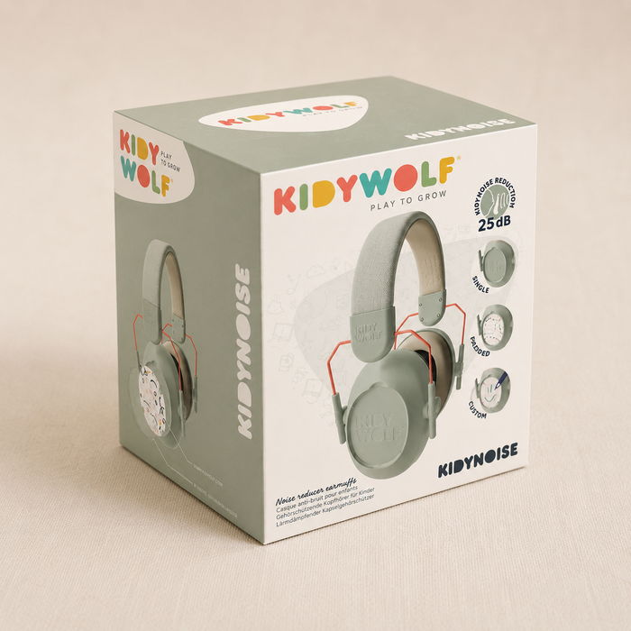 KIDYNOISE - GELUIDDEMPENDE KOPTELEFOON GROEN
