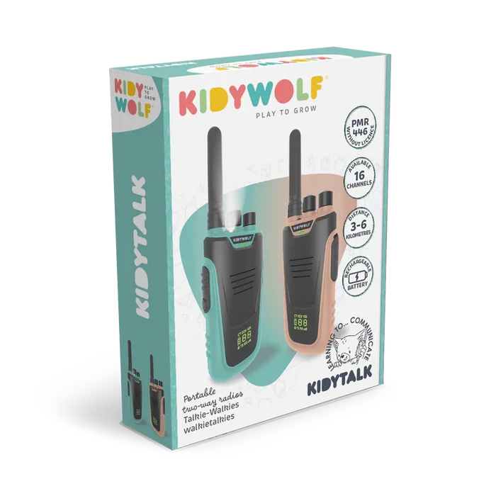 KIDYTALK - walkietalkies met groot bereik