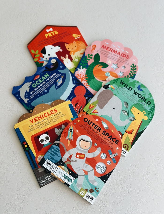KLEURBOEK MET STICKERS - honden