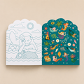 KLEURBOEK MET STICKERS - zeemeerminnen