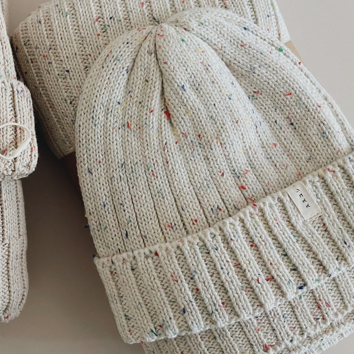 KNIT BEANIE - JELLY BEAN