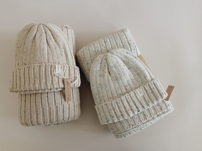 KNIT BEANIE - JELLY BEAN