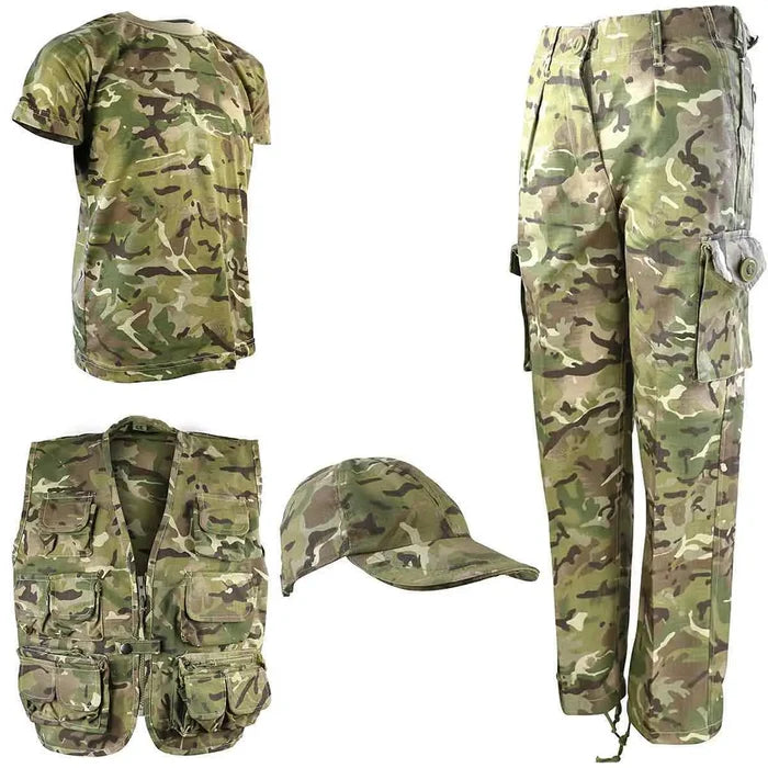 Kombat Kids Camouflage Explorer Army Kit BTP Kombat  from  John Bull Clothing