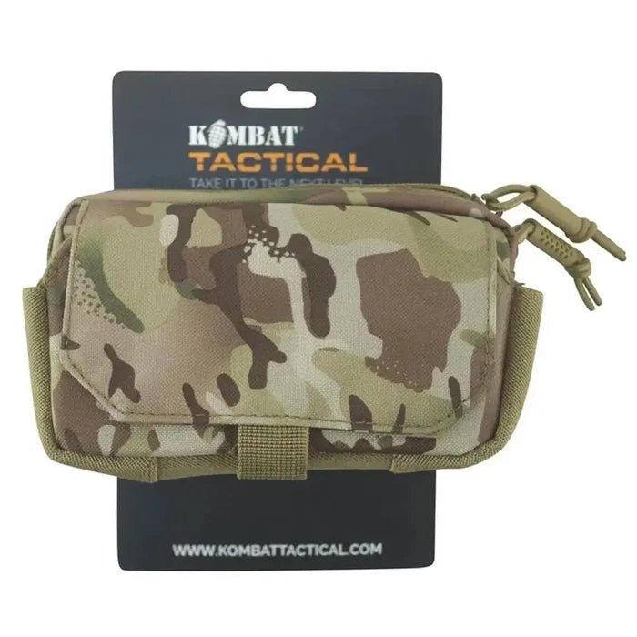 Kombat Phone Utility Pouch British Terrain Pattern - John Bull Clothing  from  John Bull Clothing
