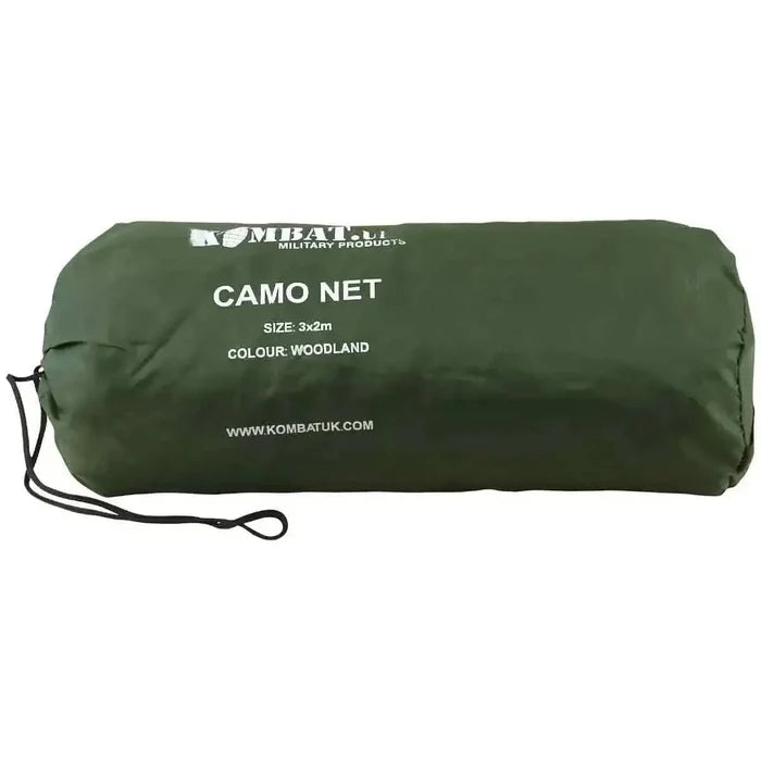 Kombat Woodland Camo 3m x 2m Netting - John Bull Clothing  from  John Bull Clothing