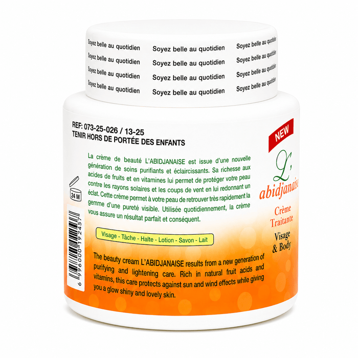 L'Abidjanaise Cream | Nourishing Skin Care Cream - Yado African & Caribbean Market