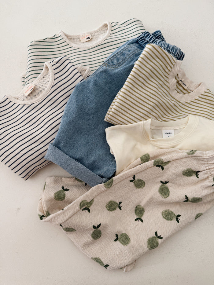 Lava Tee Blue - baby & kids