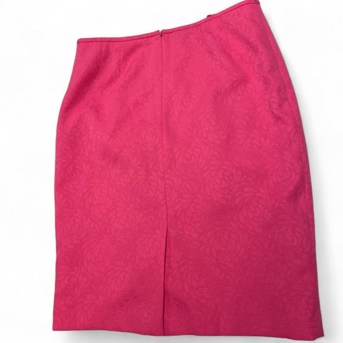 Le suit pink midi skirt