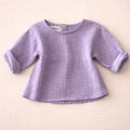 LILAC MUSLIN SHIRT - BABY