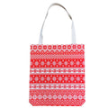 Linen look Tote bag Nordic Selbu Stars