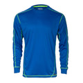 L/S CREW NCK TEE W/ FORWARD SIDE&CONTRAST  STITCHING