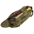 Luminae Over the Belt OTB Pouch Multicam with zippered main compartment and external loops for glow sticks, ideal for tactical travel use.  from  John Bull Clothing