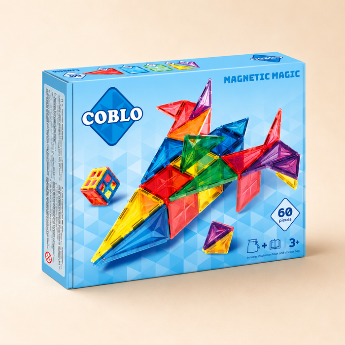 magnetic tiles CLASSIC - 60 stuks