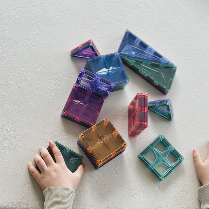 magnetic tiles PASTEL - 35 stuks