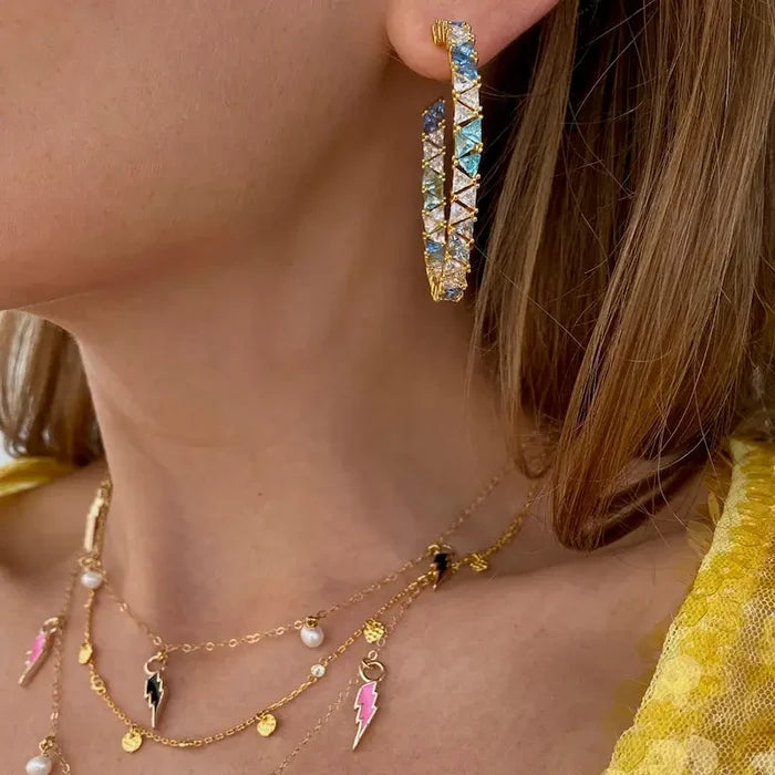 Maré Hoops In Oceans - Romantiques