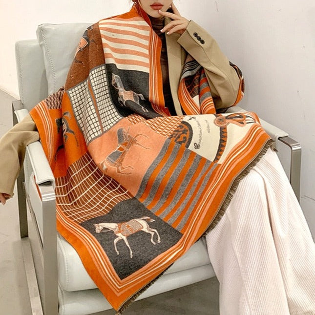 Marguerite Pashmina Scarf