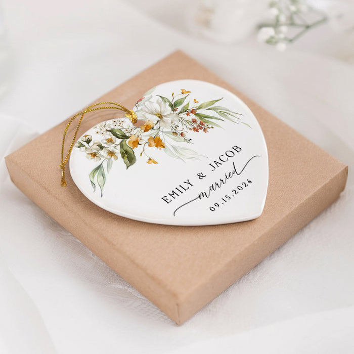Married Ornament | Married Ceramic Ornament