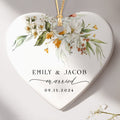 Married Ornament | Married Ceramic Ornament