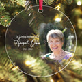 Personalized Memorial Christmas Ornaments | In Loving Memory Acrylic Ornament With Custom Photo