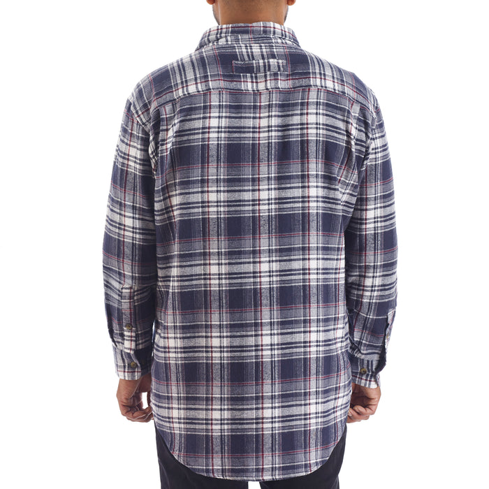 MENS 100% COTTON FLANNEL SHIRT