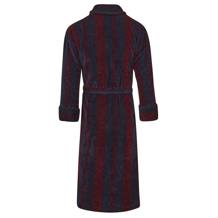 Men's Dressing Gown back - The Arbroath | Bown of London