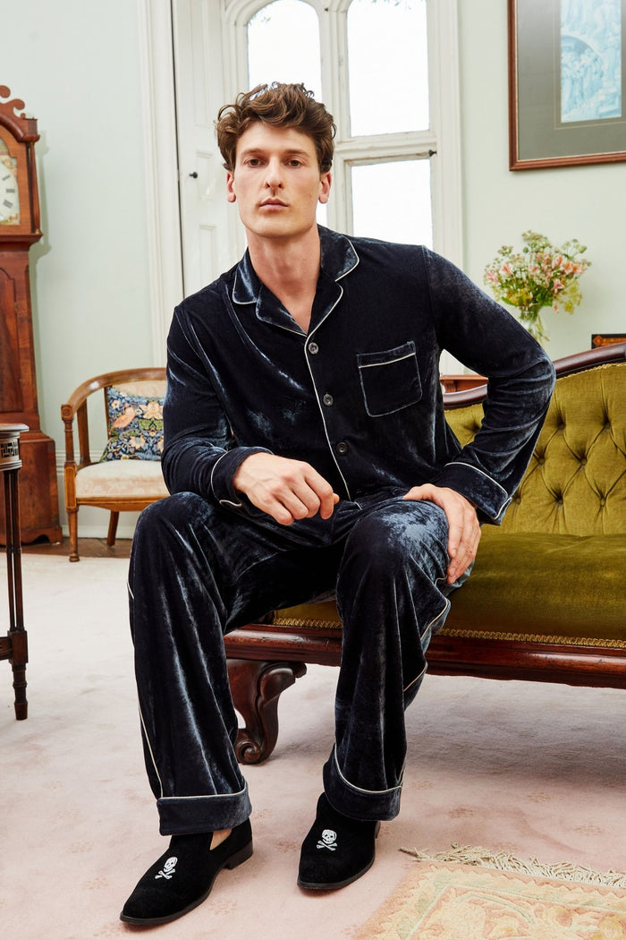 Men's Velvet Pyjamas - Zeus