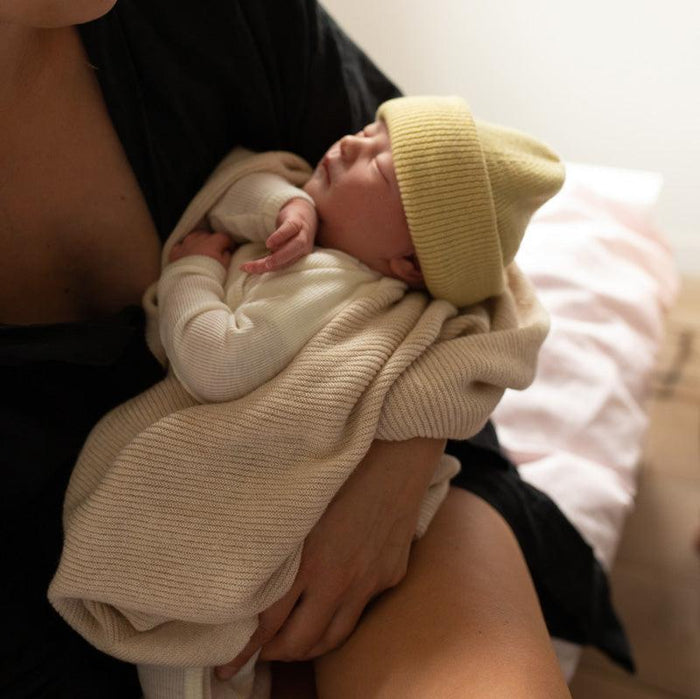 Merino beanie Fonzie - 0-6m