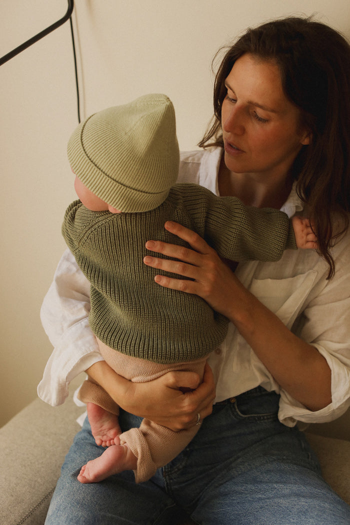 Merino beanie Fonzie - 0-6m