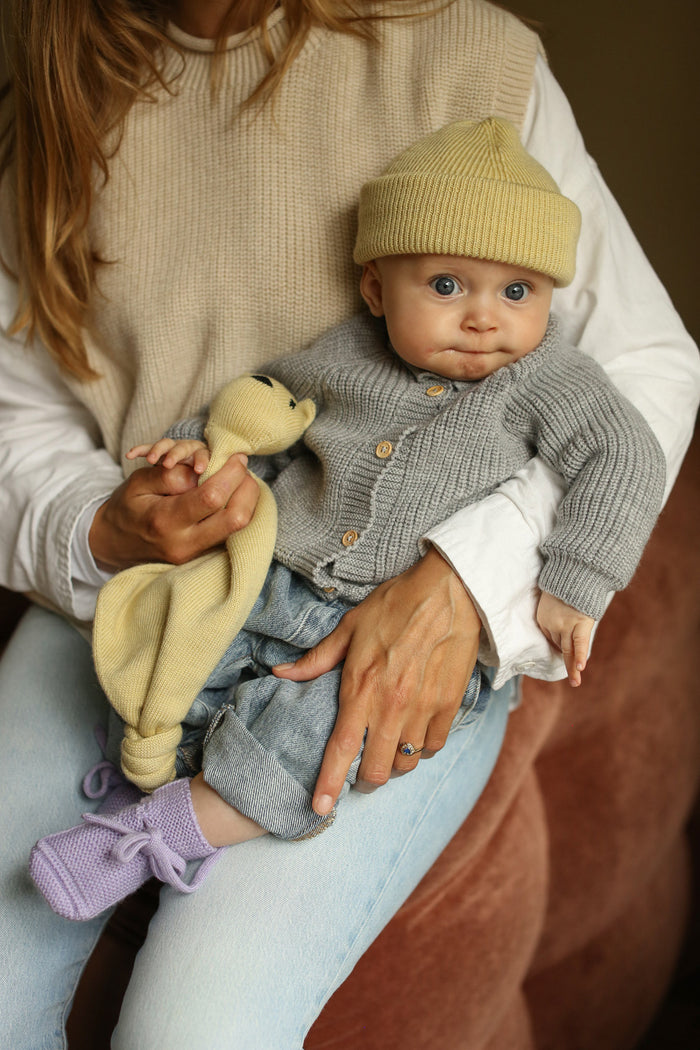 Merino beanie Fonzie - 0-6m