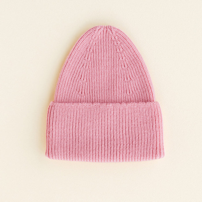 MERINO BEANIE FONZIE - 2-5y - Cotton Candy