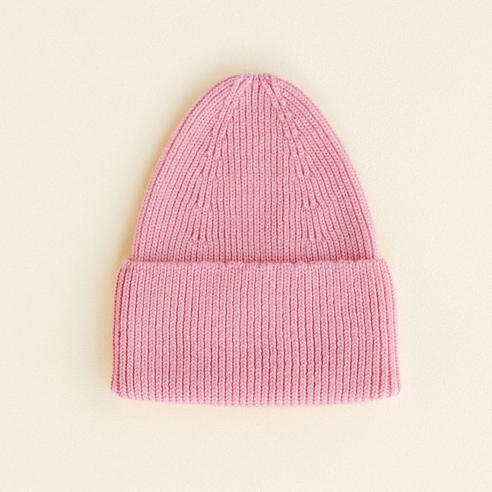 MERINO BEANIE FONZIE - 2-5y - Cotton Candy