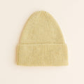 MERINO BEANIE FONZIE - 2-5y - Light Yellow