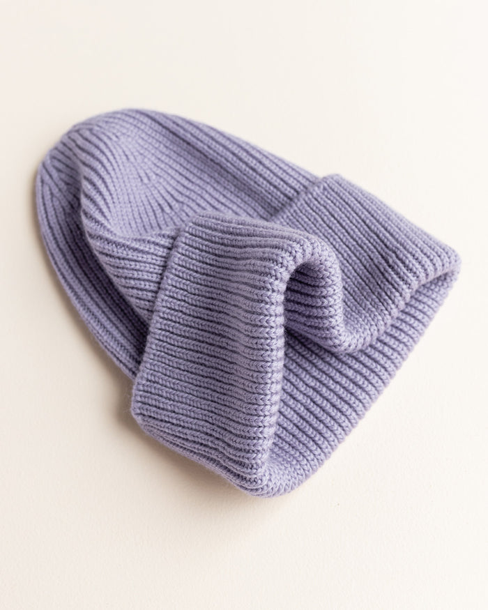 MERINO BEANIE FONZIE - 2-5y - Lilac