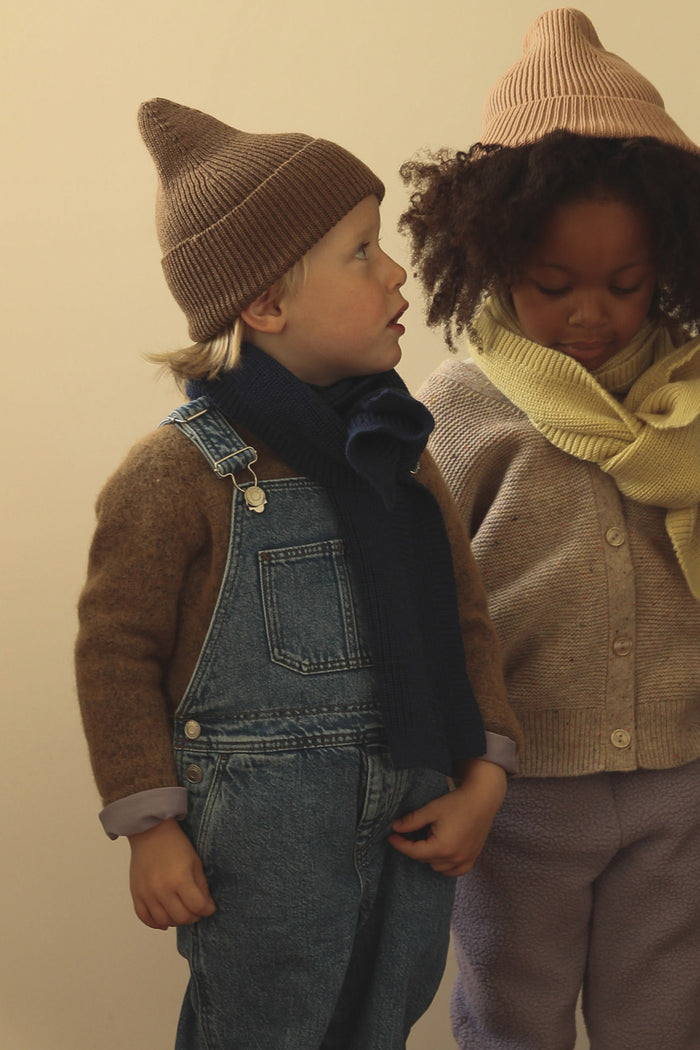 MERINO BEANIE FONZIE - 2-5y - Mocha