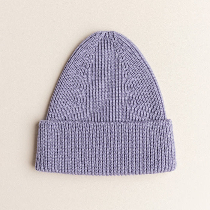 MERINO BEANIE FONZIE - 4-18m - Lilac