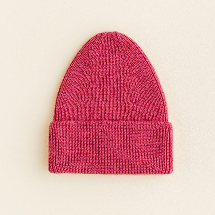 MERINO BEANIE FONZIE - 4-18m - Lollipop